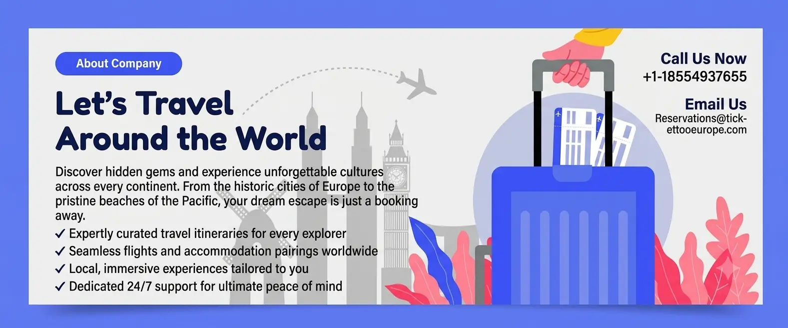 Book your next flight - domestic and international travel